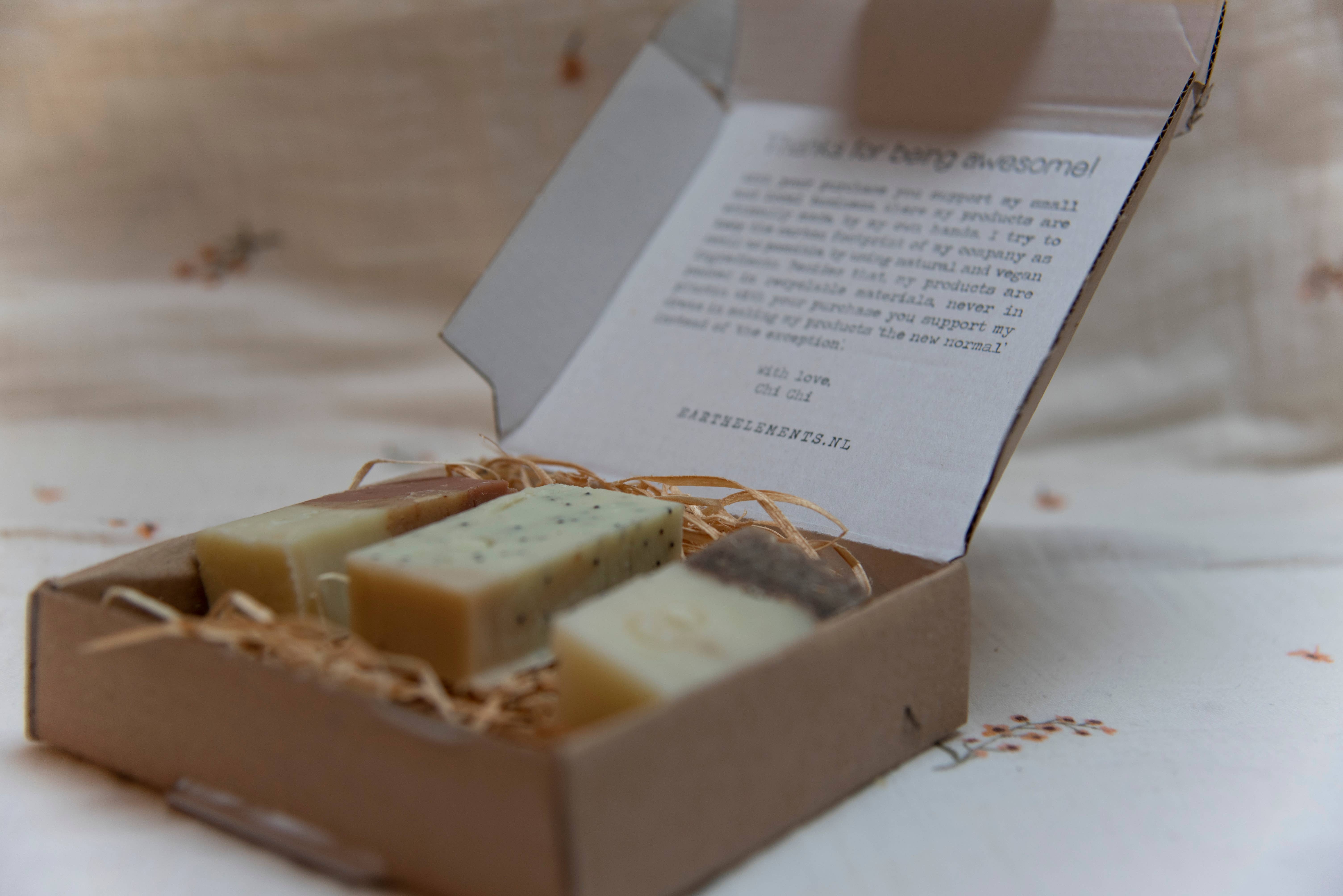 Earth Elements - Wholesale Bar Soap - Sample Box - Soap Bars - Handmade, Natural, Vegan3