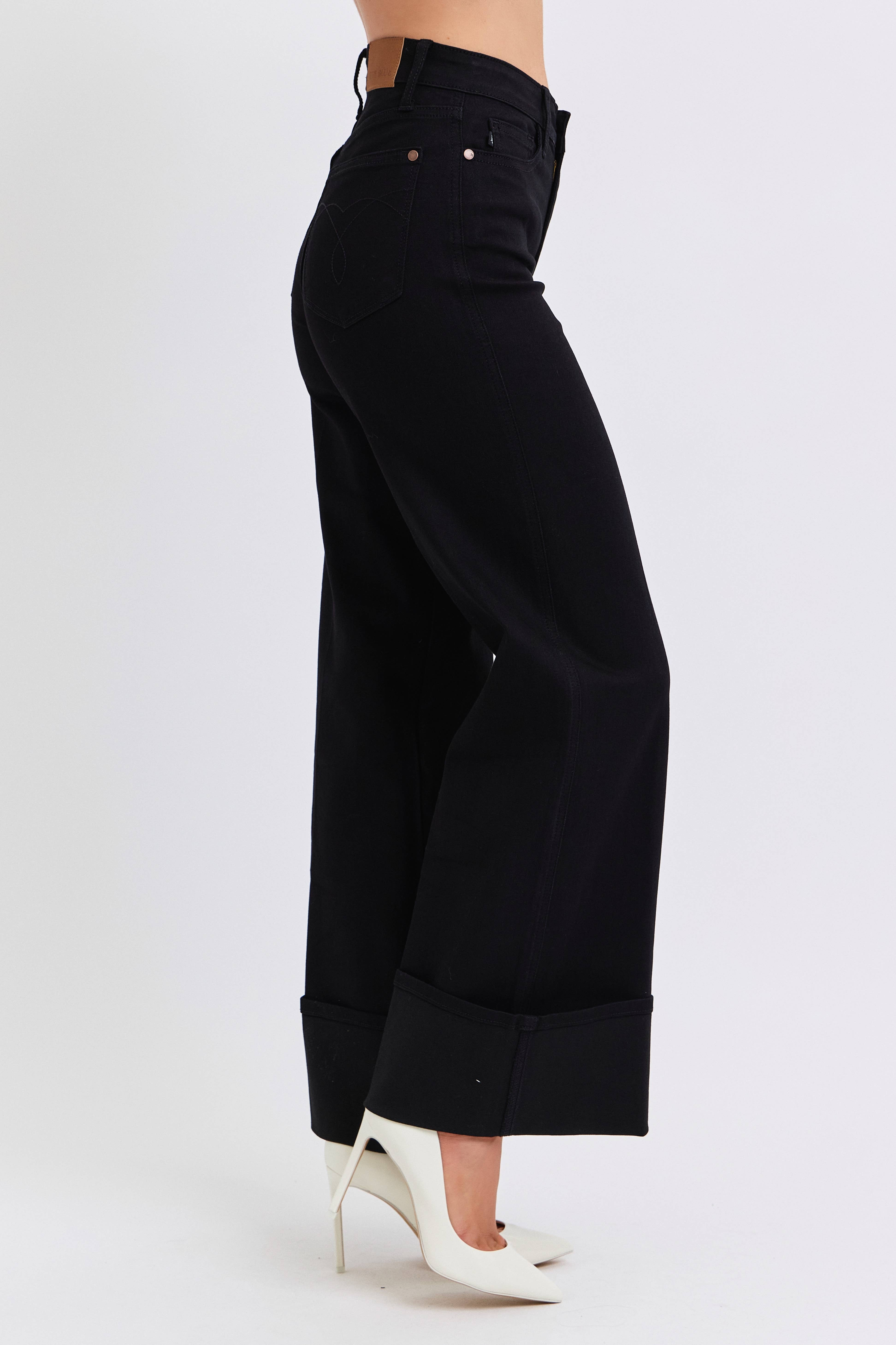 BK High Waisted Retro Wide Cuffed Leg  for wholesale on Faire7