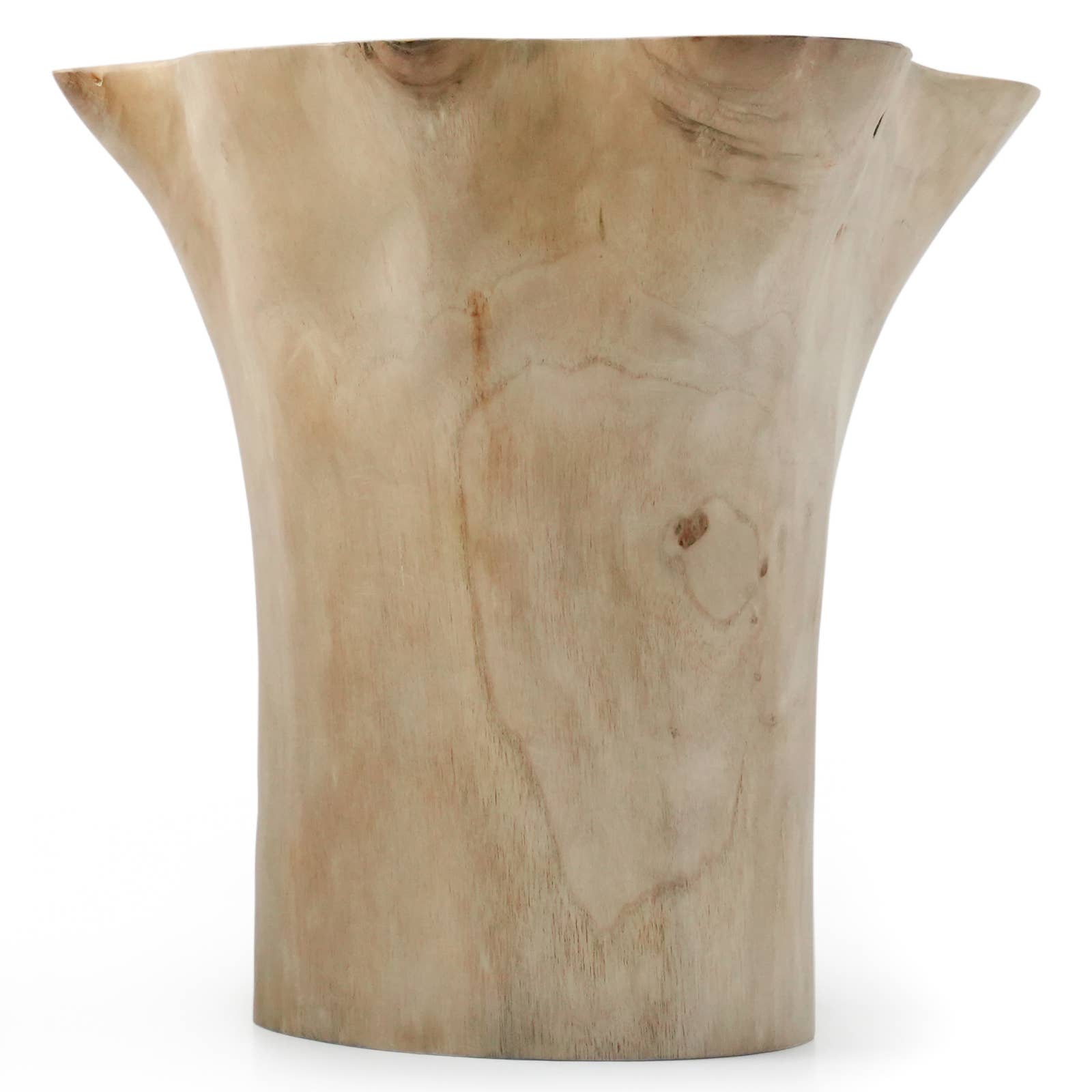 Rainforest Bowls – wholesale Vas – 12-tums blommande rotstock Teak Root Vase5