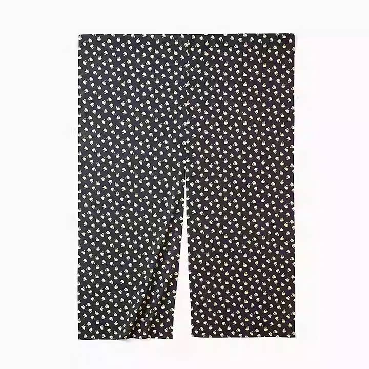 MinoCraft - Wholesale Curtain - Japanese cotton noren with semi-transparent two-panel design3