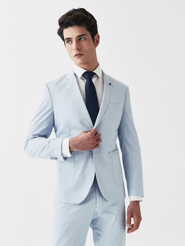 Blazer coupe régulière coton élasthanne s/ Caima pour la vente par Núñez de Arenas