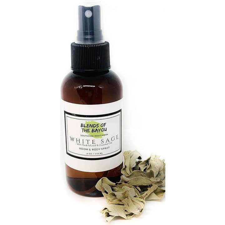 Vit Sage Rökfri Smudge Spray | 4 Fl Oz för wholesale av Eye of Toad, LLC