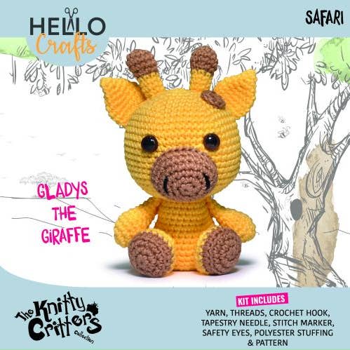 Knitty Critters Pouch Pals Crochet Kit - Pumpkin Knitty Critters Pouch Pals Crochet Kit - Pumpkin