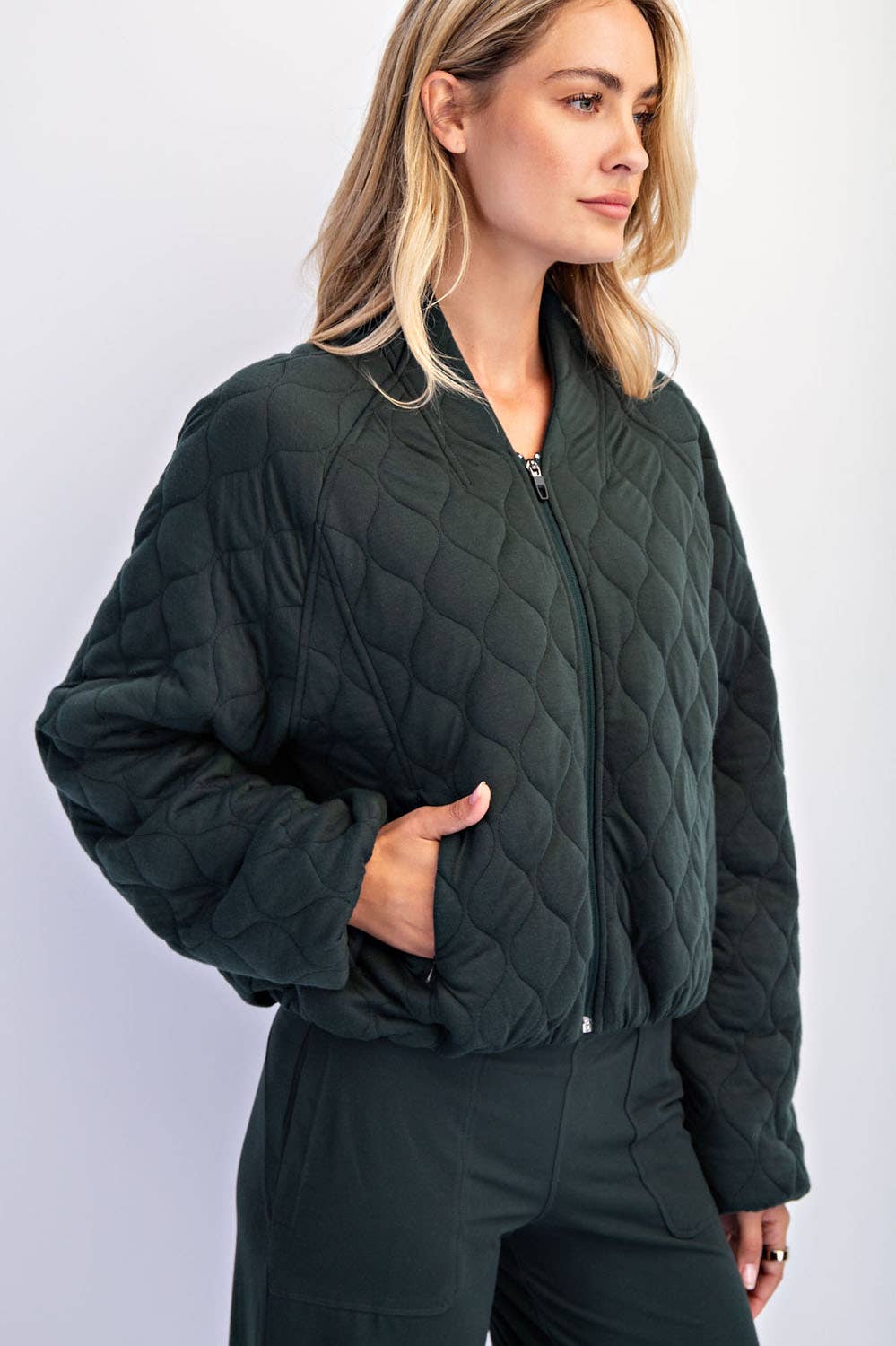 Rae Mode - Vente Veste de sport – femme - BLOUSON BOMBER MATELASSÉ13