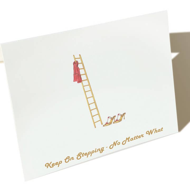 Keep On Stepping, No Matter What for wholesale by She's Got Papers,LLC