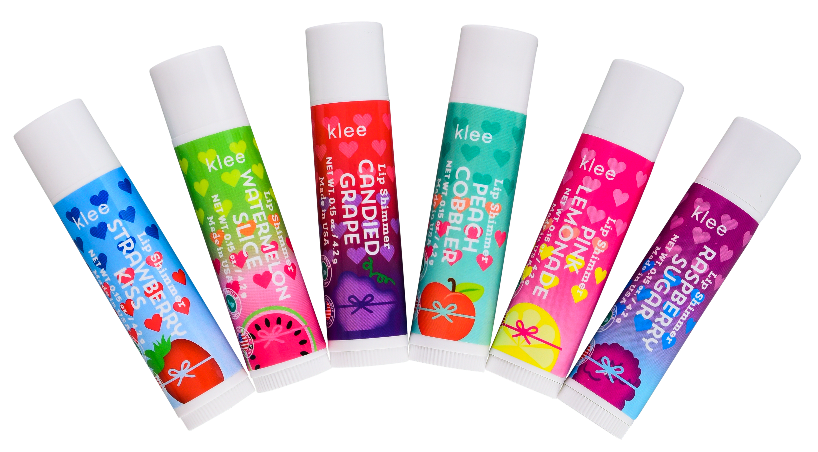 Klee Naturals - Wholesale Lip Balm - Candied Grape - Natural Lip Shimmer3