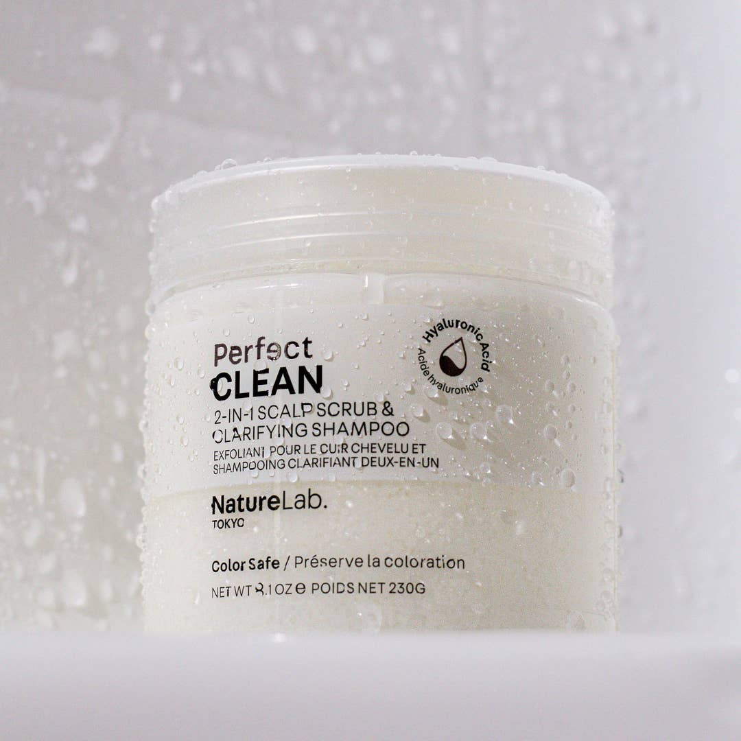 Naturelab. TOKYO – Engroshandel Hovedbunds-/hårkur – Perfect Clean 2 -in -1 Scalp Scrub +Clarifying Shampoo