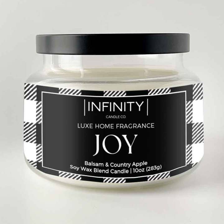 Joy Candle - The Exclusive Holiday Collection for wholesale by Infinity Candle Co
