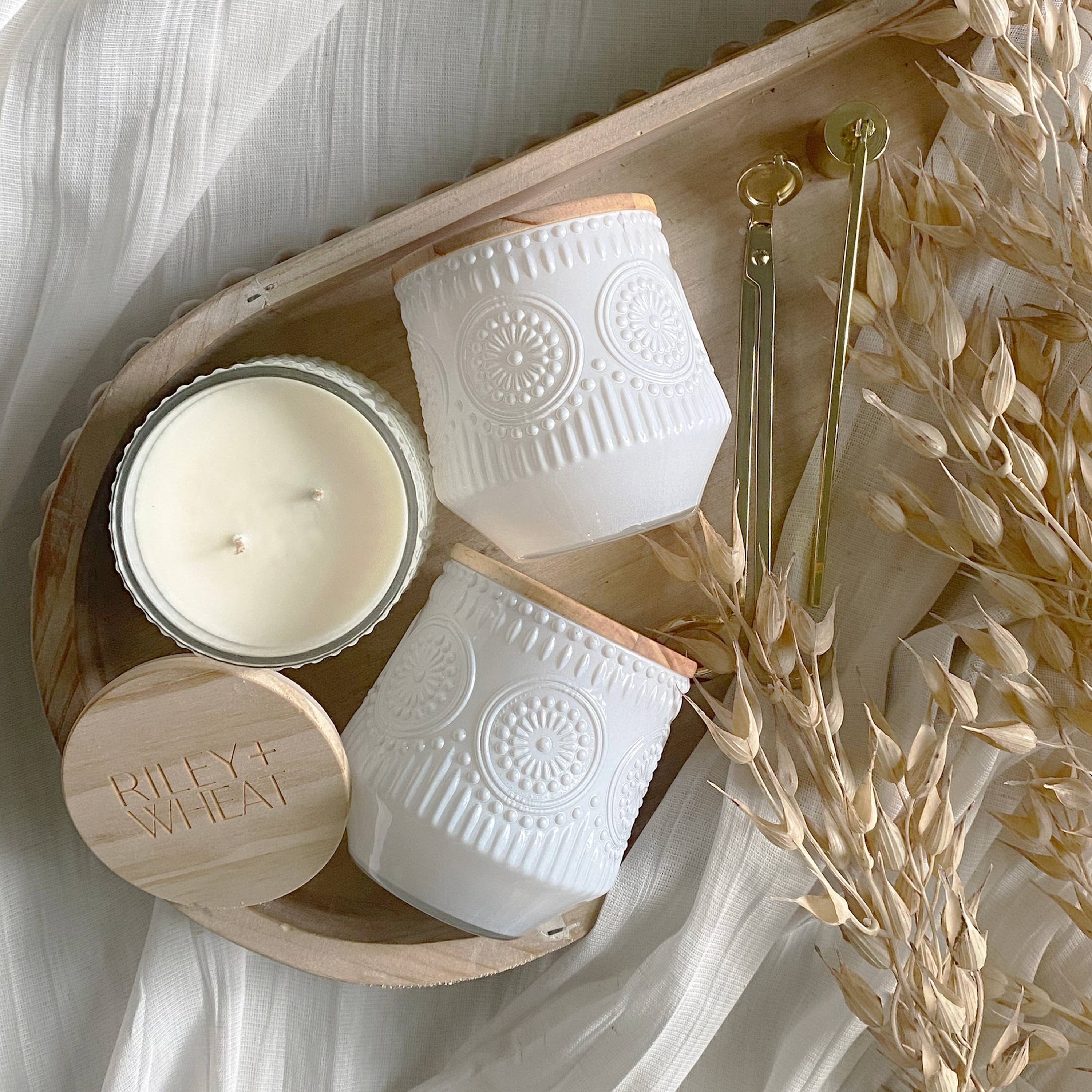 Riley And Wheat - Wholesale Jar/Filled Candle - Vintage Candle0