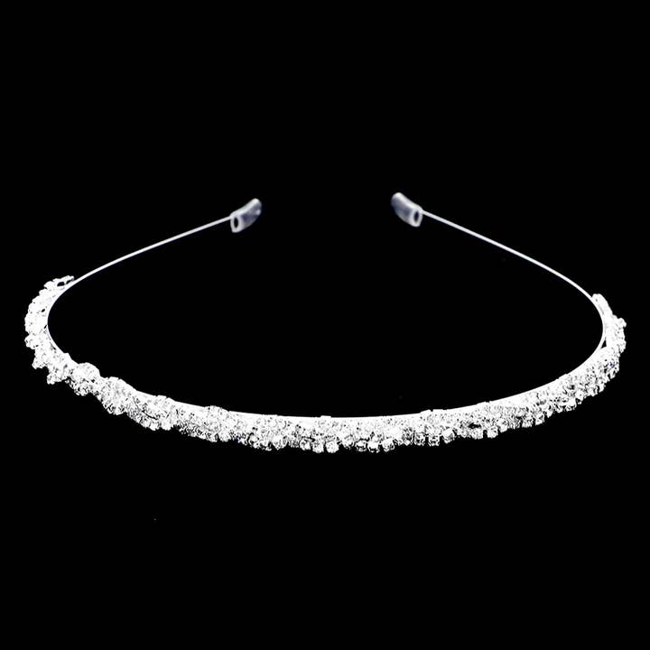 Braided Rhinestone Headband for wholesale by Sensibling Corp.
