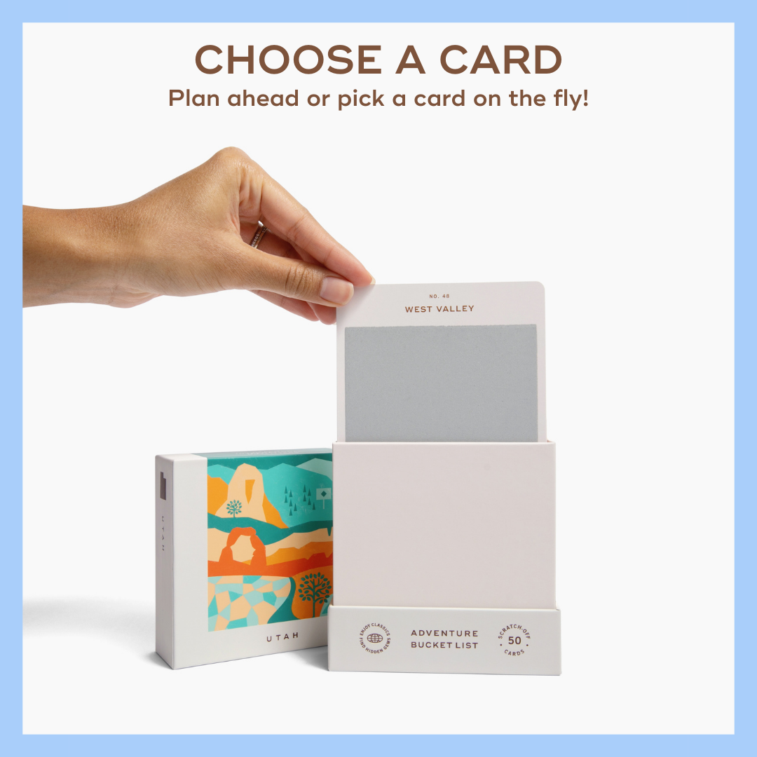 Reach International Outfitters - Wholesale Card Game - Utah Adventure Bucket List4