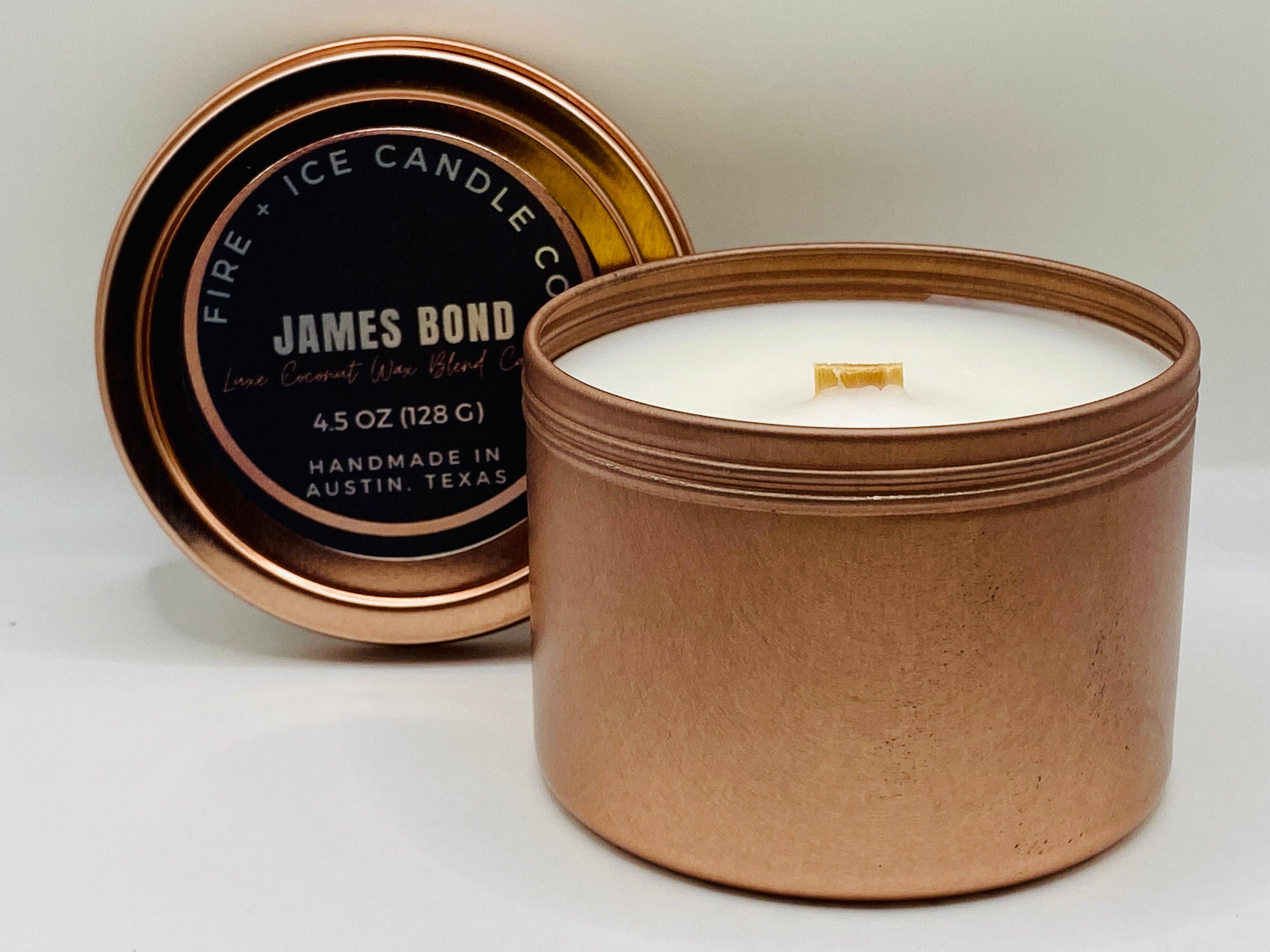 Fire + Ice Candle Co. - Wholesale Jar/Filled Candle - James Bond1