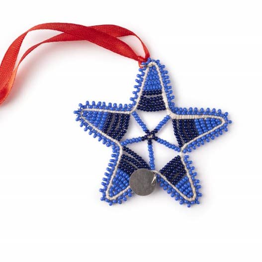 BeadWORKS – Ornamento por atacado – Ornamentos de férias - estrela1