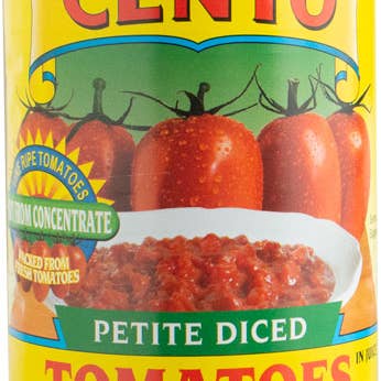 KeHE Distributors, LLC - Wholesale Pasta Sauce - Cento Petite Diced Tomatoes, 14.5 oz0