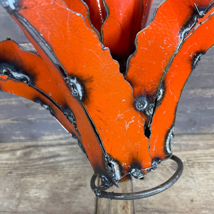 My Amigos Imports - Vendita all'ingrosso Decorazioni da tavolo - Maguey Agave Cactus di Metallo Colorato-Cactus-33x28 cm-NUOVO14