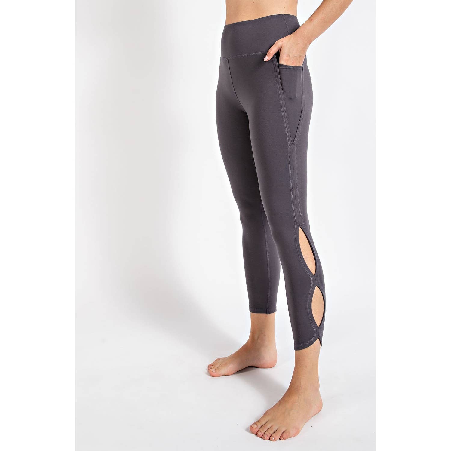 Rae Mode - Wholesale Athletic/Lounge Leggings - Women's - BUTTER HIGH RISE CROPPED YOGA LEGGINGS33