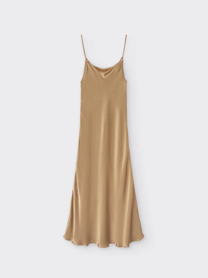 A LINE - Wholesale Dress - Women's - Satin midi dress0