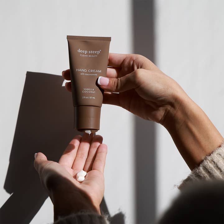 Deep Steep Clean Beauty - Wholesale Hand Cream/Lotion - Hand Cream - Vanilla Coconut 2oz1