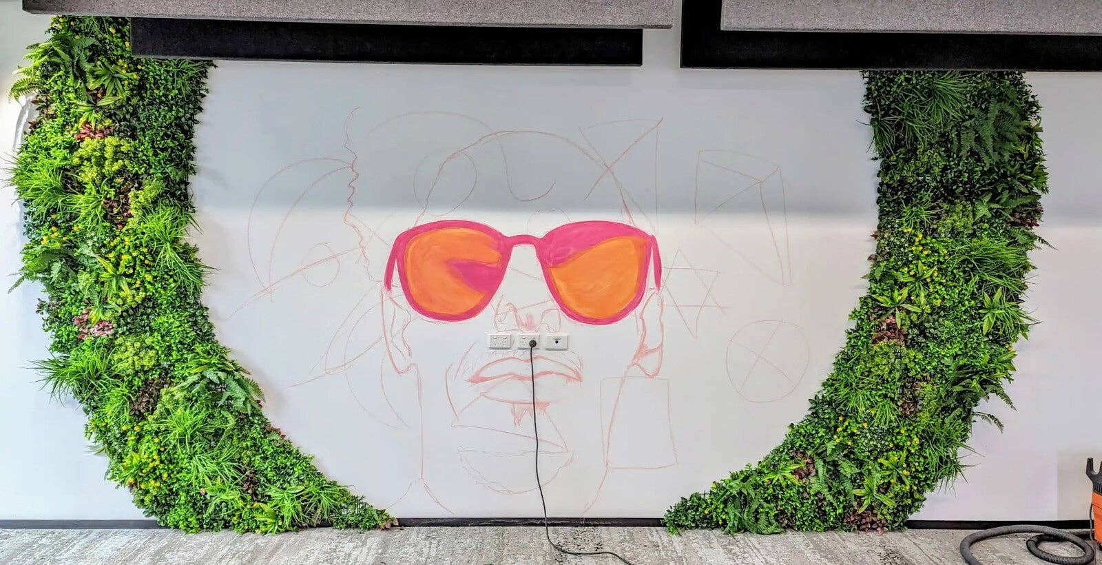 Designer Plants - Wholesale Artificial Plant - Luxury Country Fern Artificial Vertical Garden 40" x 40" 11SQ FT Commercial Grade UV Resistant12