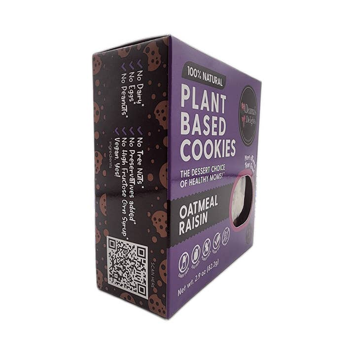 Purple Oatmeal Raisin Cookies for wholesale on Faire1