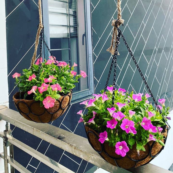 Coucou Bamboo - Wholesale Hanging Planter - 12" Hanging Basket Planter