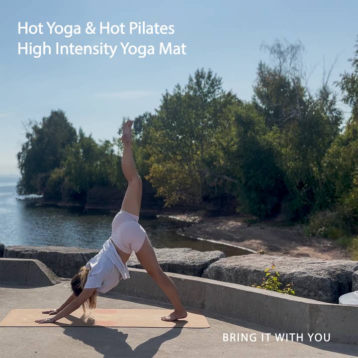 Crk - Wholesale Yoga Mat - The Flowers Mat 5mm Thick, Organic Cork Yoga Mat with Natural Rubber • Luxury Mat10