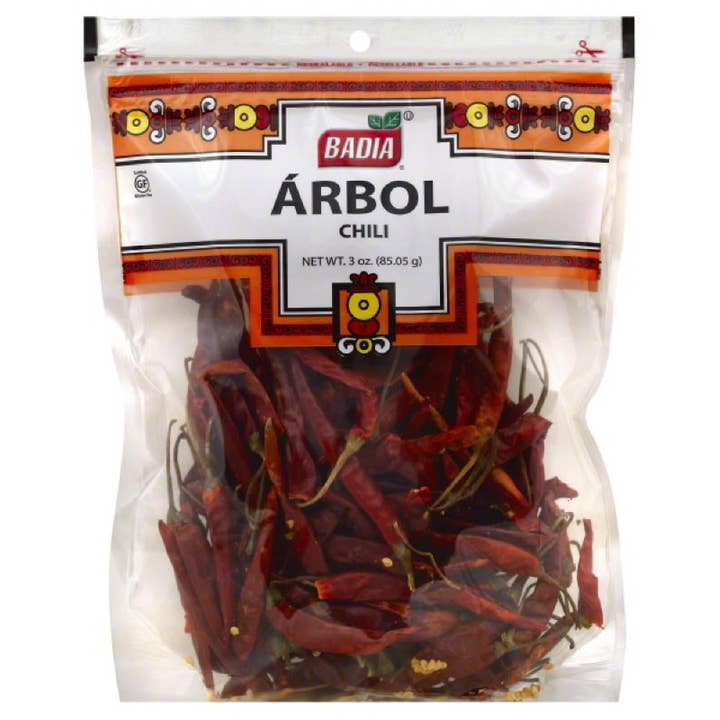 Badia Arbol Chili, 3 Oz for wholesale by KeHE Distributors, LLC