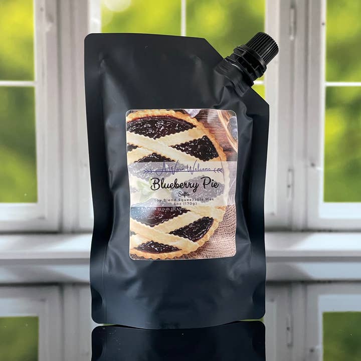 Blueberry Pie Softie | Squeeze Wax Melt for wholesale by A Warm Welcome