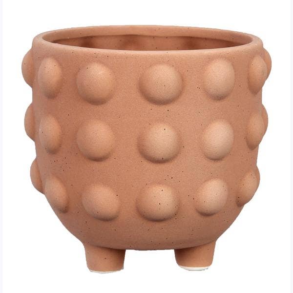 Young's - Wholesale Plant Pot - Ceramic Terra Cotta Hob Nail Extra Large Planter