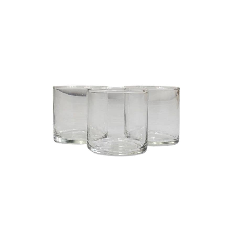 General Wax - Candle Making Supplies - Wholesale Candle Holder - 7.5 oz Symphony Clear Glass Candle Jar2