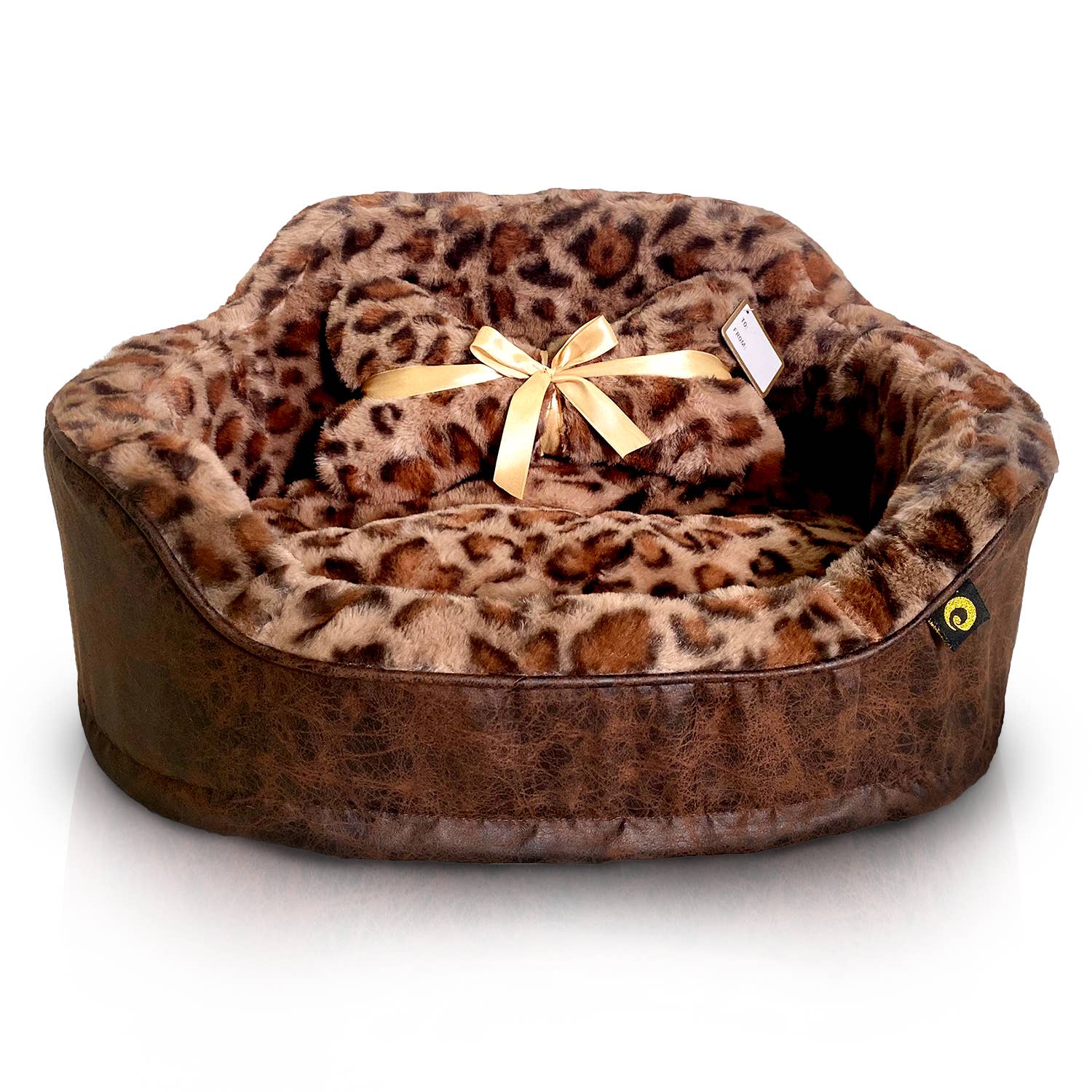 Precious Tails - Wholesale Pet Bed - Cat/Dog - Precious Tails Leopard Princess Bed27