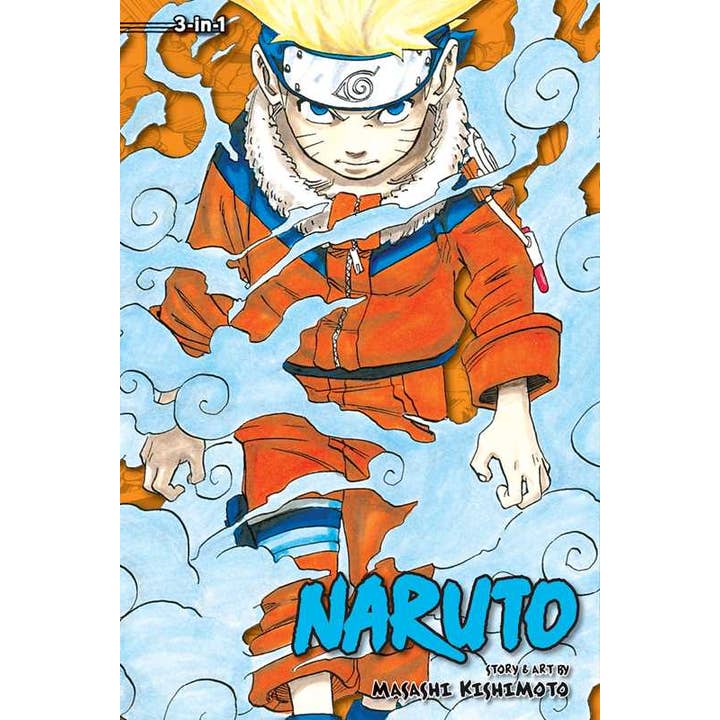 Simon & Schuster - Wholesale Manga - Naruto (3-in-1 Edition), Vol. 1 by Masashi Kishimoto