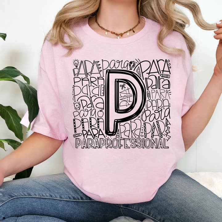 Trendy Transfers - Wholesale Sublimation Transfer - Paraprofessional Typography DTF Heat Transfer0