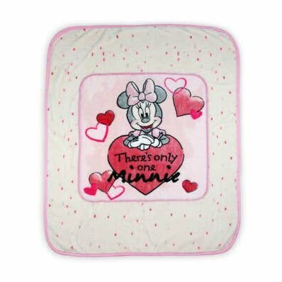 Minnie Mouse Babydecke für kleine Mädchen – Hellrosa für den Großhandel von Evidence