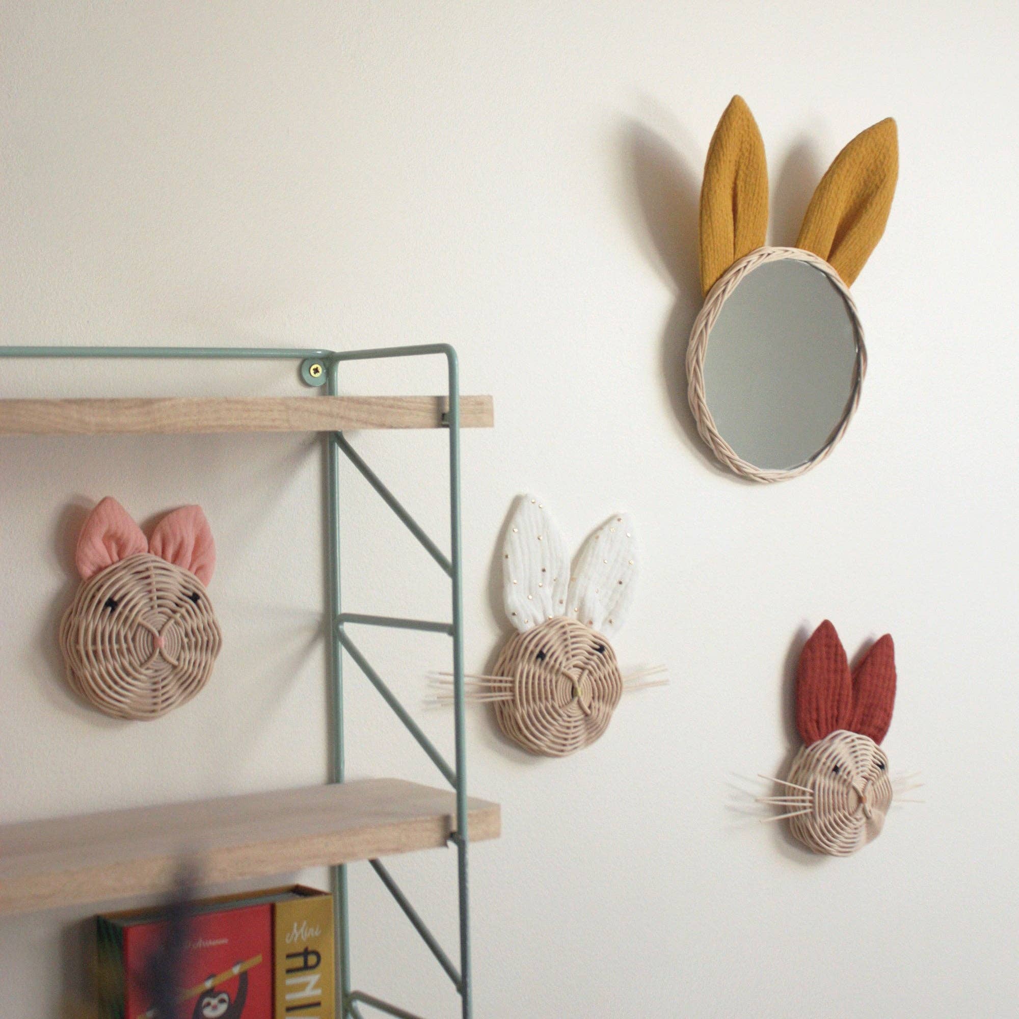 ateliersolelh - Wholesale Wall Accent - Brick Rabbit Trophy1