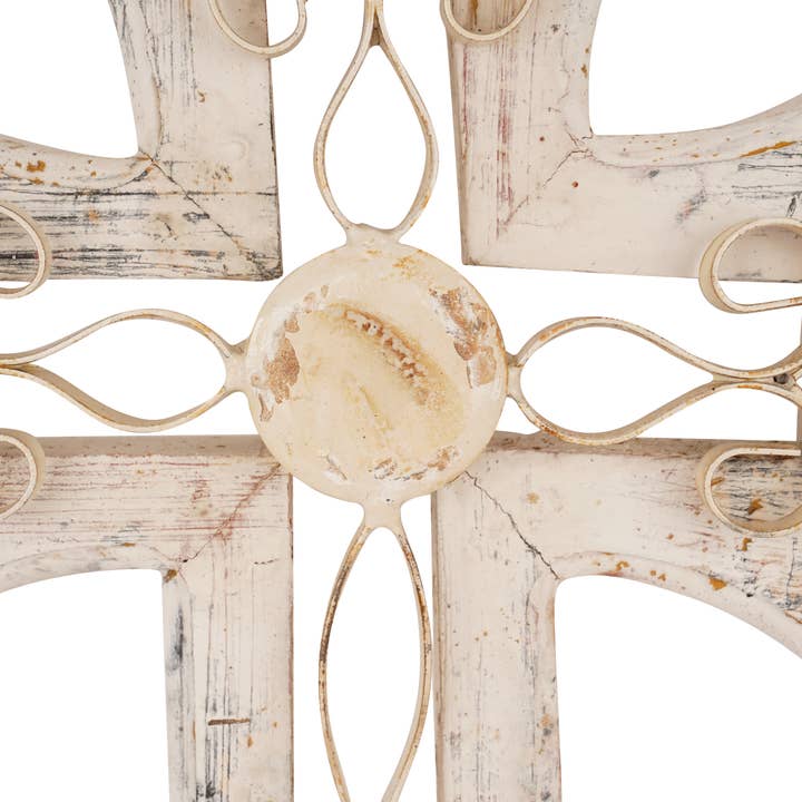 My Amigos Imports - Wholesale Wall Cross - Laredo Wall Cross-Mexican Folk Art-Wood-Handmade-14x19-Wall
