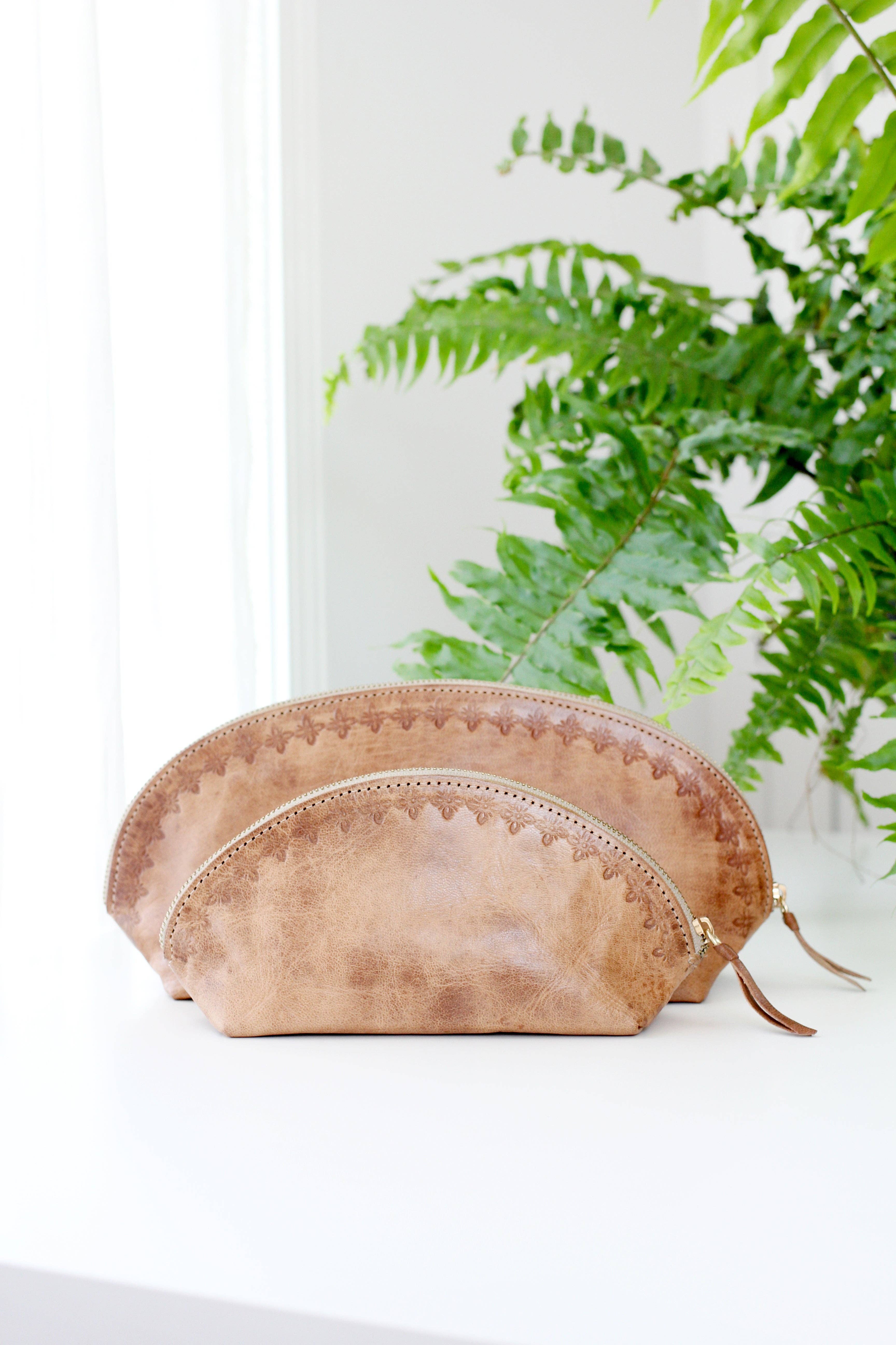 Jubilee Trading Co.  |  Ethical Trade Decor + Accessories - Wholesale Pouch - Women's - Blossom Travel Pouch - Large or Small4