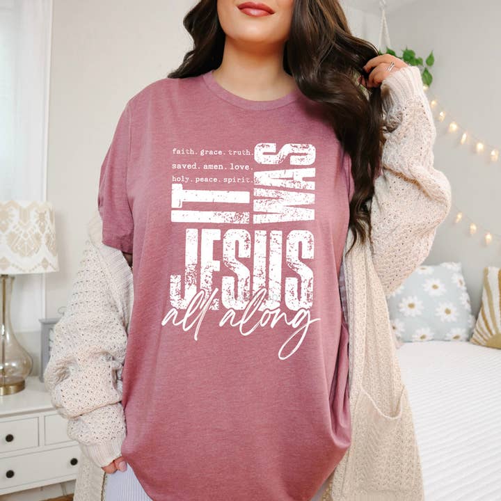 T-shirt "C'était Jésus depuis le début" pour la vente par Trendy Tee Co.