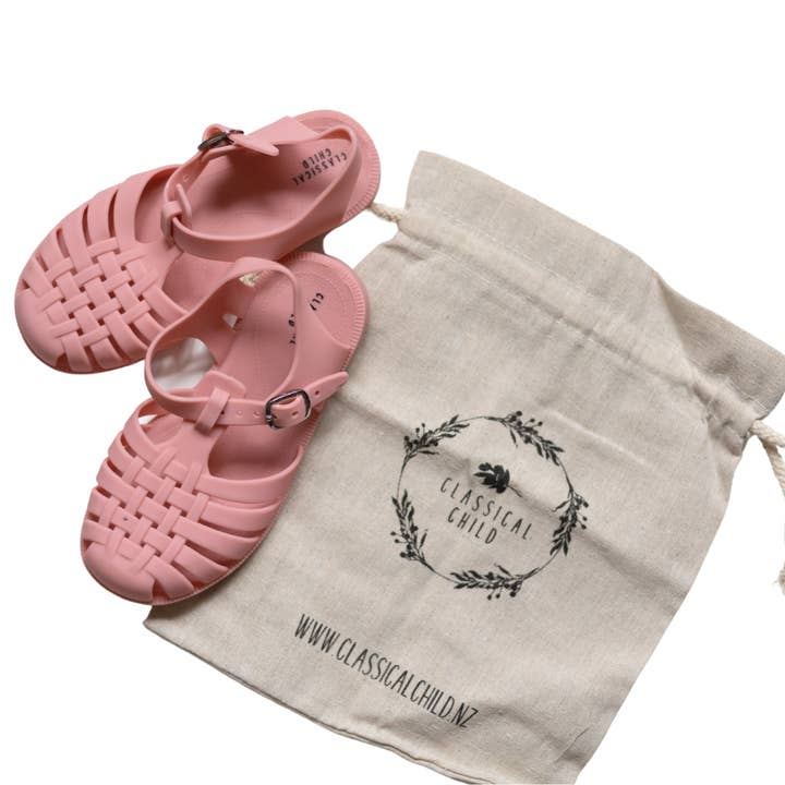 Classical Child - Wholesale Sandals – Kids - Classical Jelly Sandals Rose6