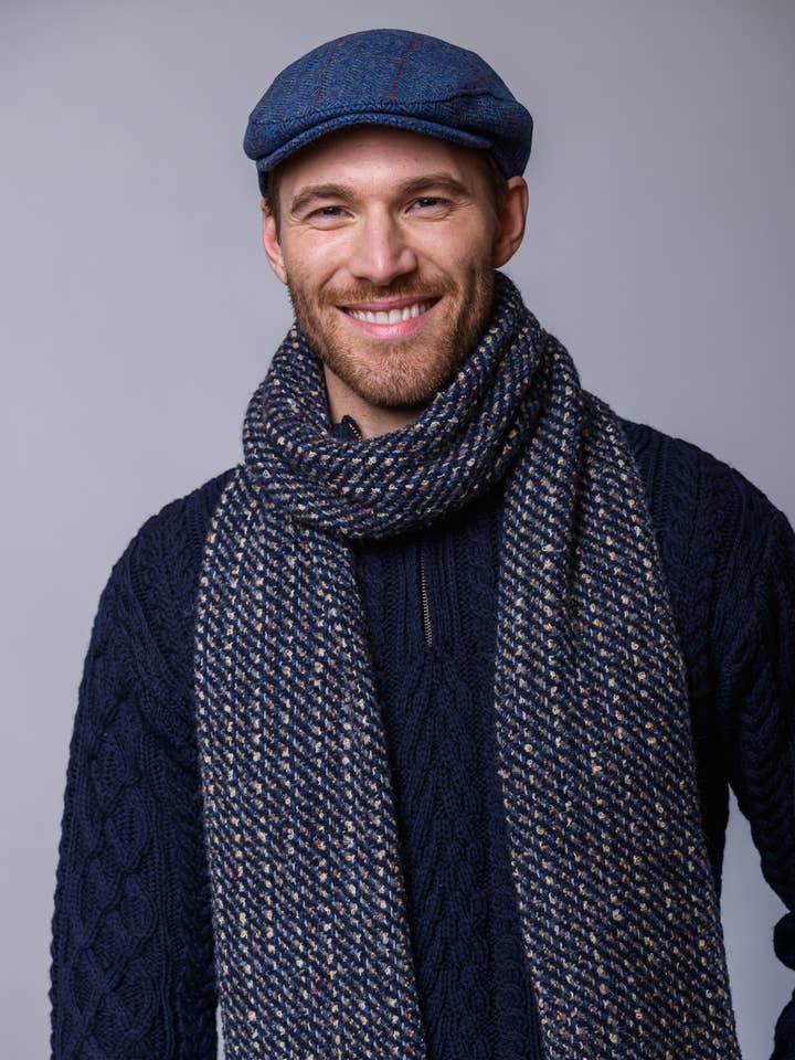 Atlantic Scarf AT3 for wholesale by Mucros Weavers