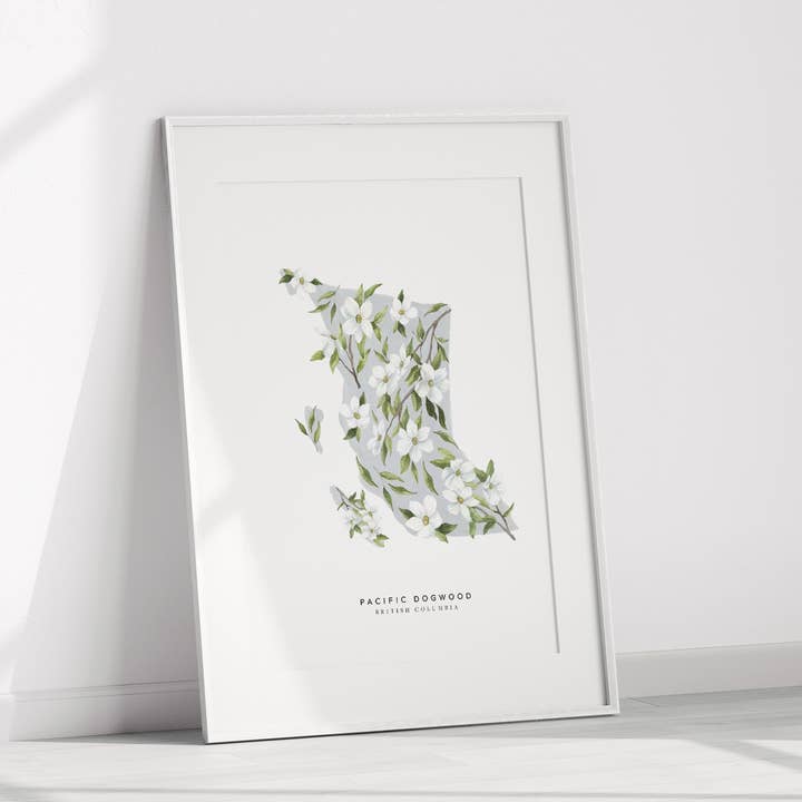 Natasha Vanderburg Co. - Wholesale Art Print - British Columbia Dogwood Art Print