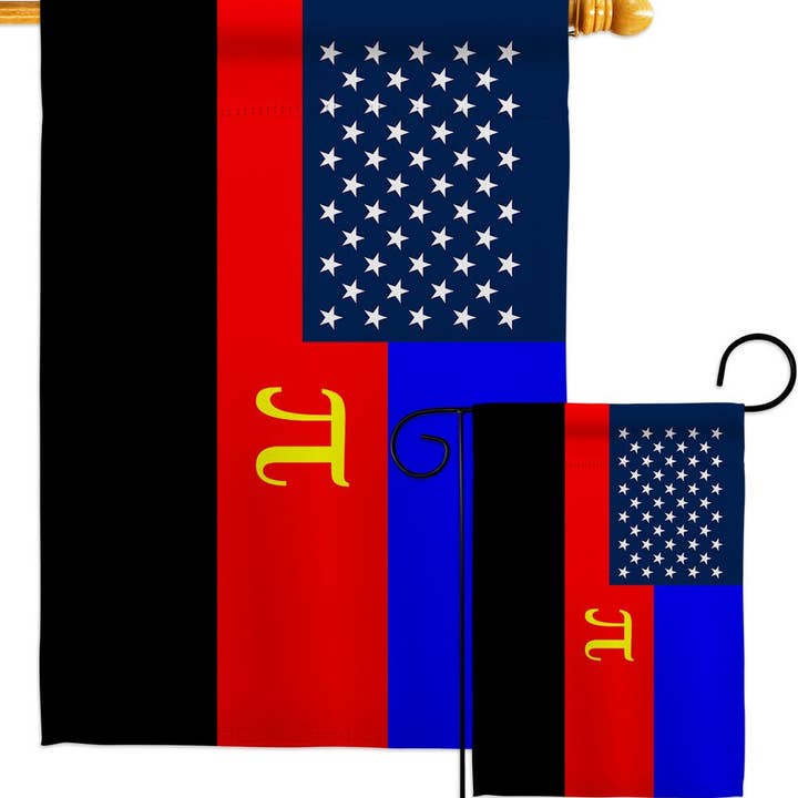 Two Group Flag Co - Wholesale Flag - Flag Us Polyamory Pride Usa Old Glory Month Lgbt Garden3