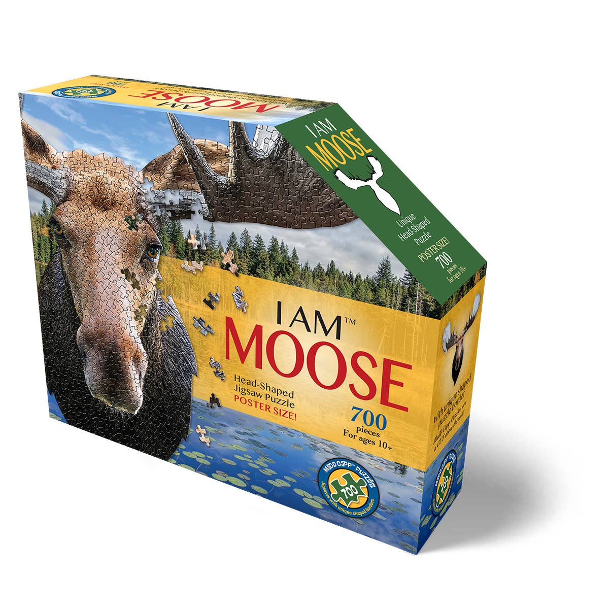 Madd Capp Games & Puzzles - Wholesale Puzzle - Adult - I AM Moose 700 piece jigsaw puzzle - gift1