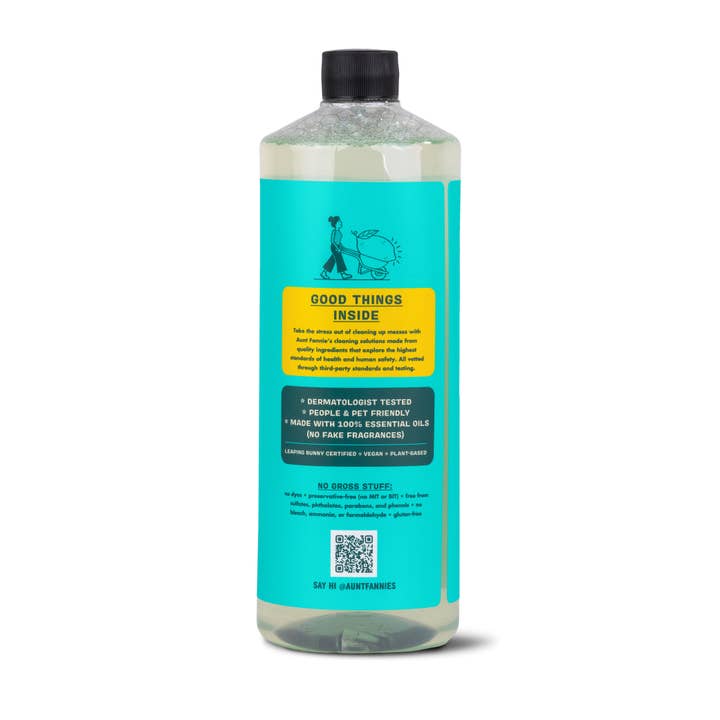 Aunt Fannie's - Wholesale Floor Cleaner - Multi-Surface Floor Cleaner, Concentrate