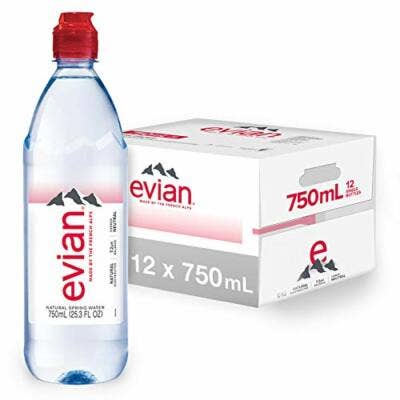 L&F Universal Goods - Venta al por mayor Agua sin gas - Evian 12/750 mL0
