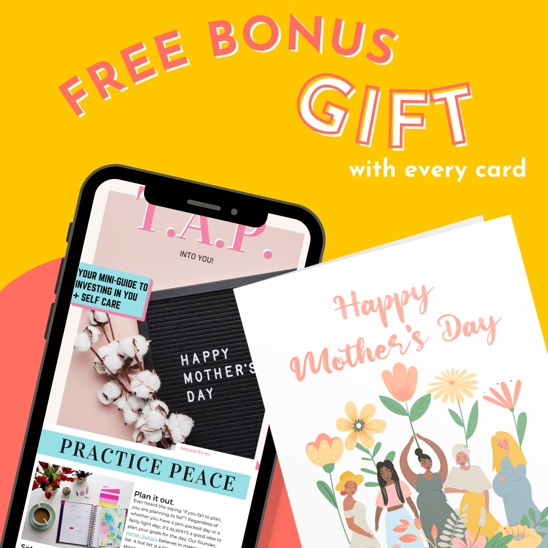 Hustle & Hope - Wholesale Mother's Day Card - Happy Mother's Day Greeting Card2