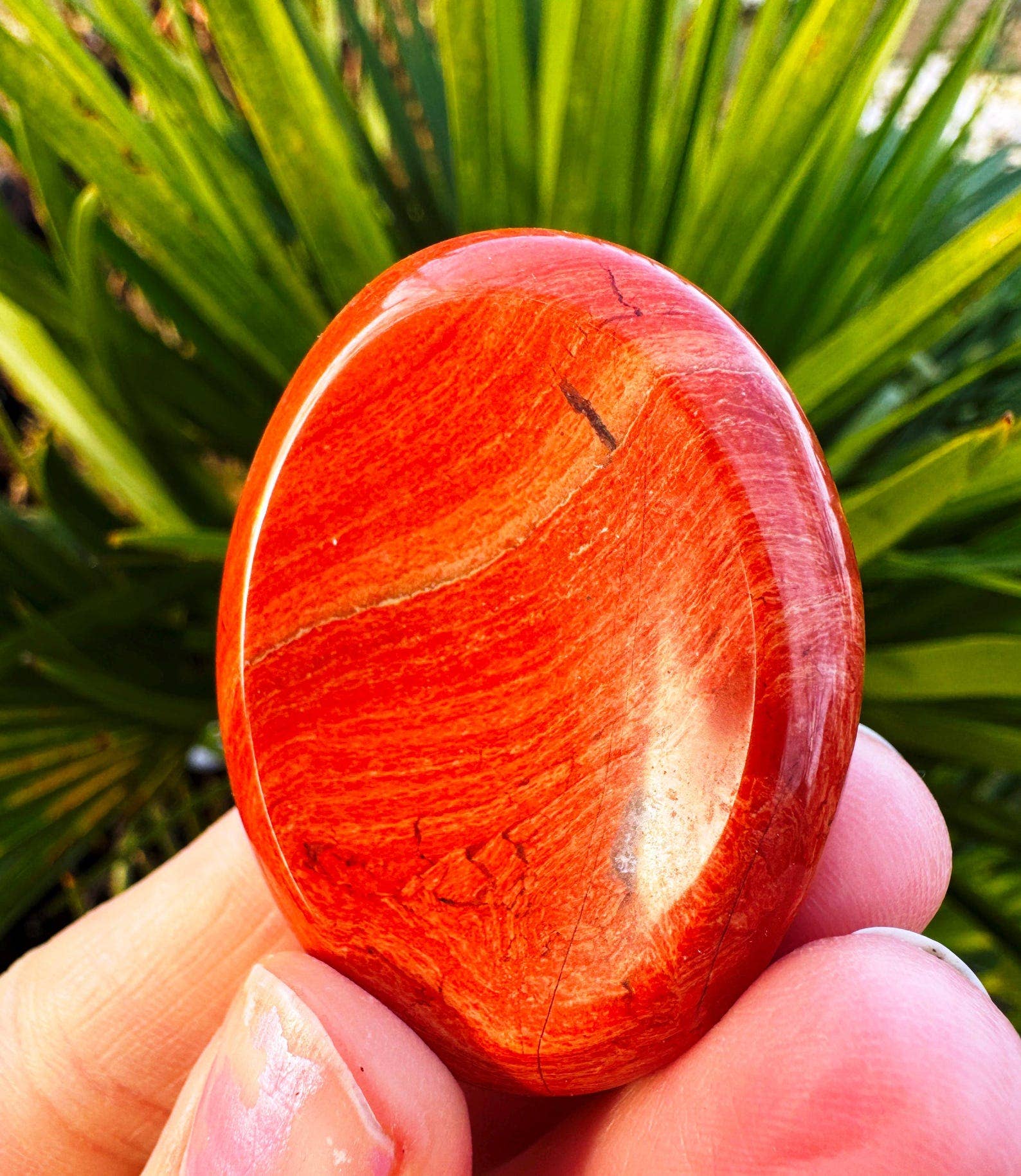 Elf Kendal Hippies – Pedra/cristal espiritual por atacado – Pedra de preocupação de cristal, pedra de polegar de cristal, gema calmante por Elf16