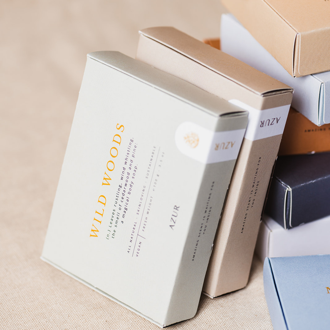 Azur Natural Bodycare BV - Wholesale Bar Soap - WILD WOODS | body bar | natural soap4