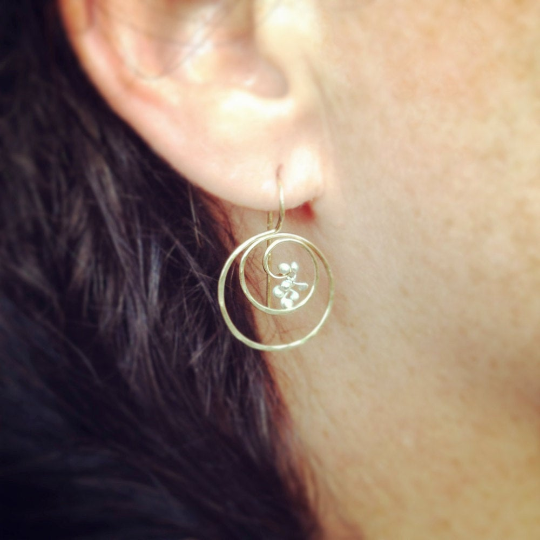 YedOmi Jewelry – wholesale Hängande örhängen – Luna Örhängen3