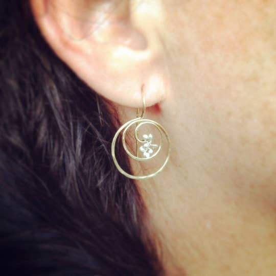 YedOmi Jewelry – wholesale Hängande örhängen – Luna Örhängen3